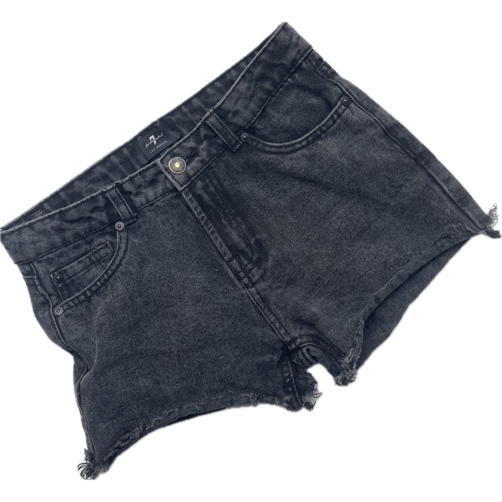 7 For All Mankind Girls Jean Shorts Size 14 Girls 218